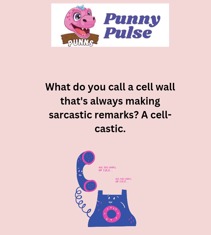 200+ Clever Cell Wall Puns That'll Keep You Laughing and Learning