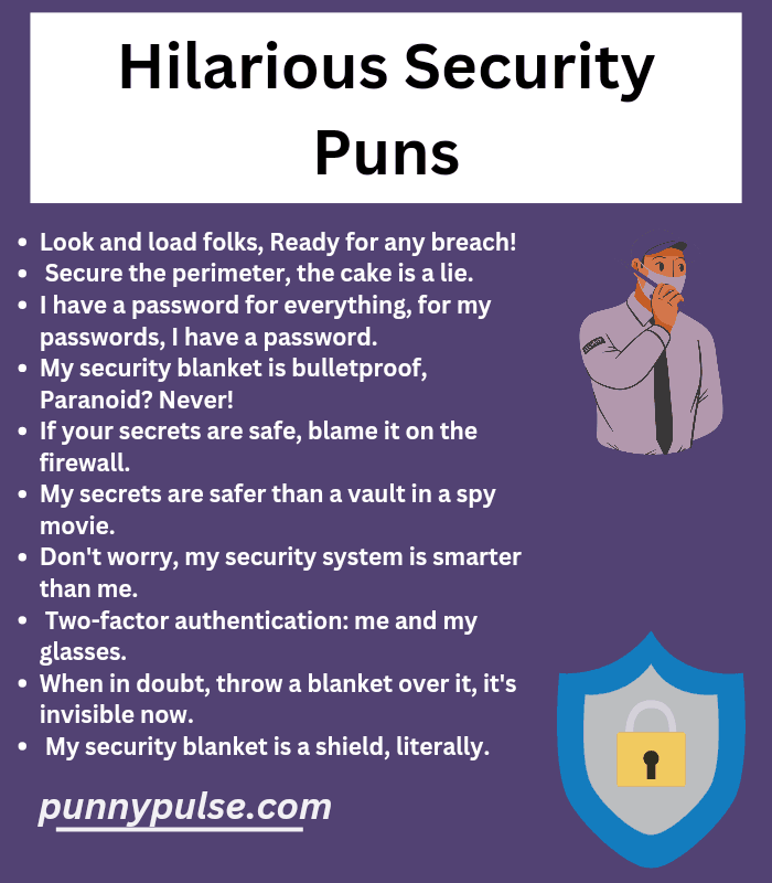 160+ Security Puns to Keep Your Humor Under Lock and Key