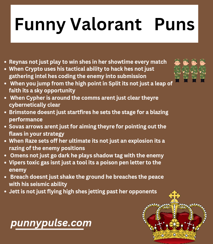 150+ Best Valorant Puns Laughs for Gamer