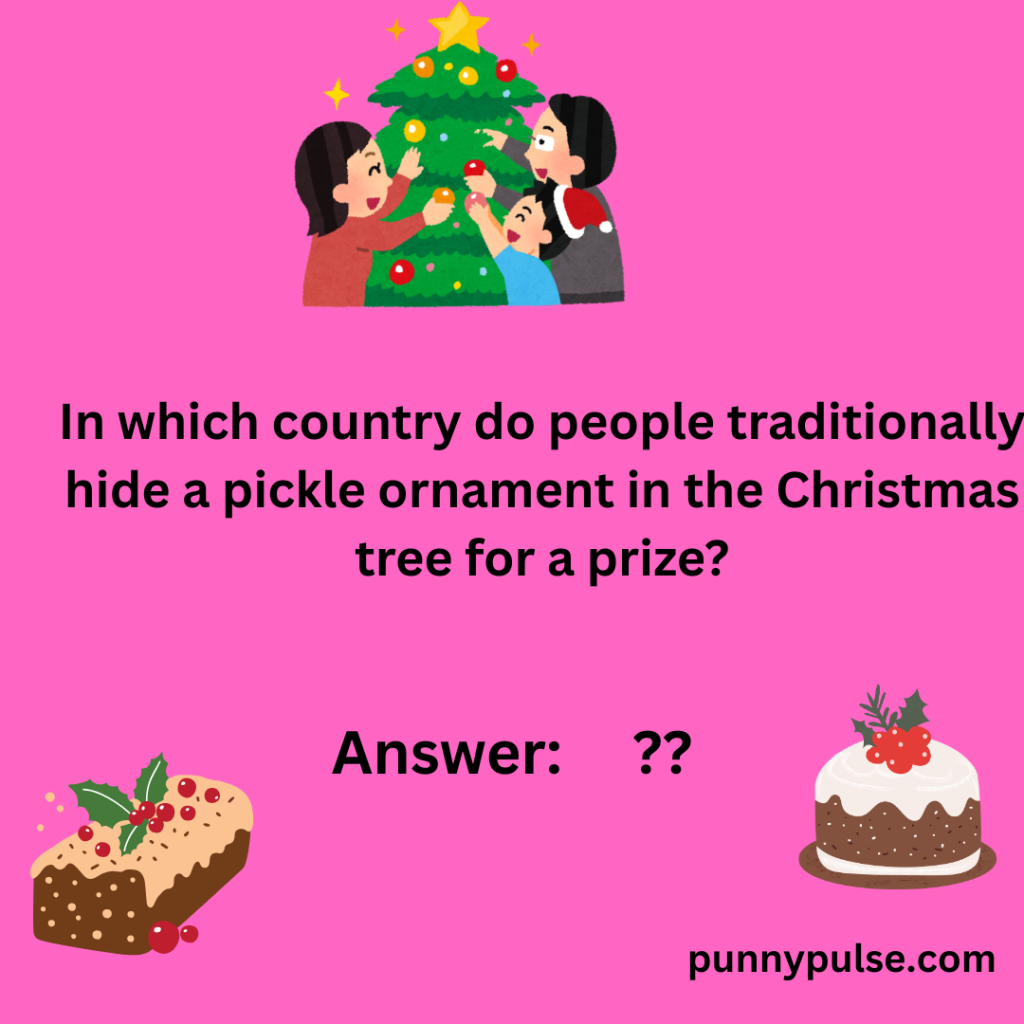 " Christmas Traditions Trivia Questions and Answers"