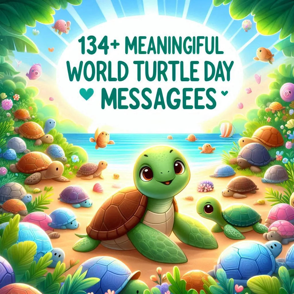 134+ Meaningful World Turtle Day Messages to Spread Awareness (2026)